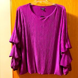 Fuschia blouse